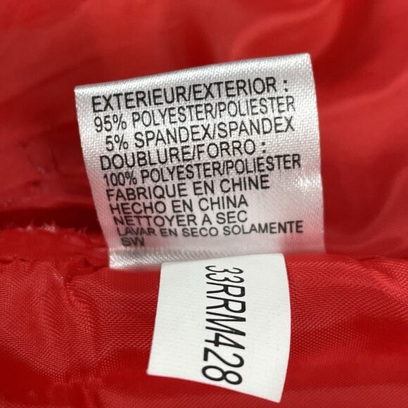 Tahari Arthur S. Levine 2 PC Suit Women’s Skirt 10 Longline Jacket 12 Orange Red - Picture 8 of 16